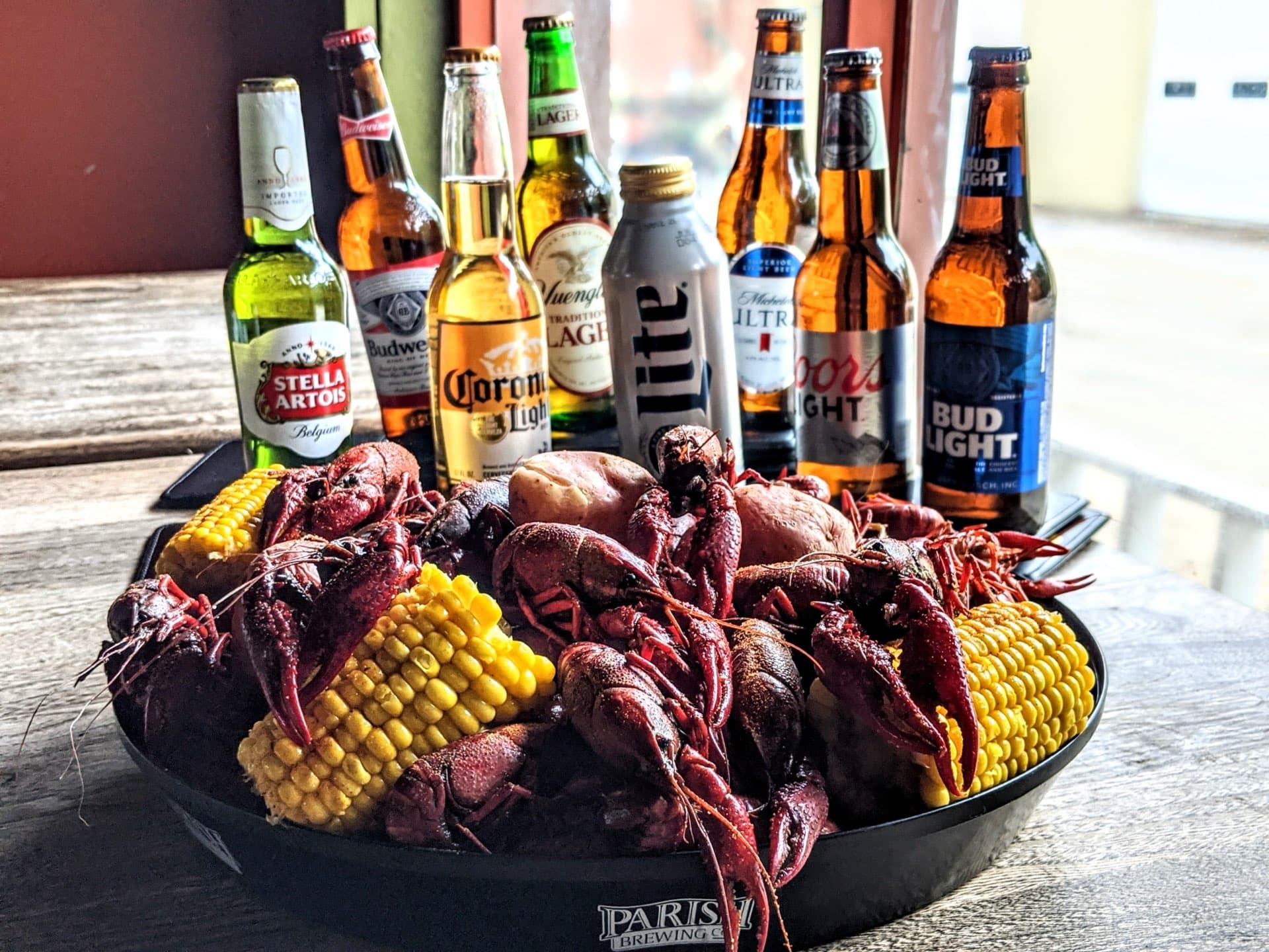 Fresh Louisiana seafood at Rosey Baby